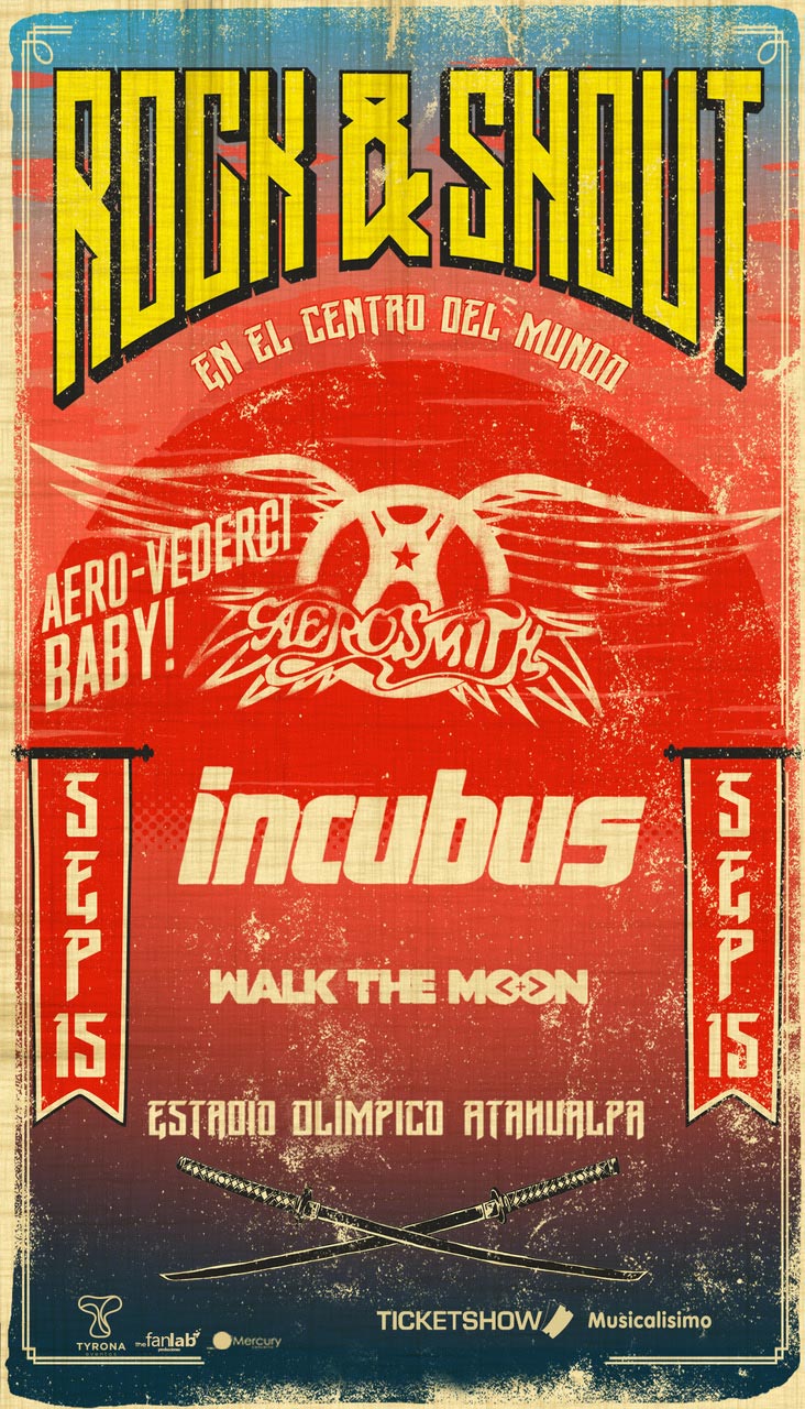 Aerosmith en Ecuador 2017 - Music & Business